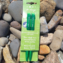 Load image into Gallery viewer, Recycled Bottle Pens - Green