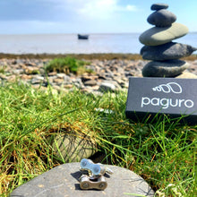 Load image into Gallery viewer, Cufflinks - Recycled Bicycle Chain