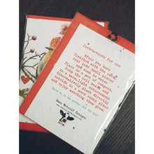 Load image into Gallery viewer, PENGUIN- PLANTABLE WILDFLOWER CHRISTMAS CARD Greeting & Note Cards OH MY GOOD Ireland