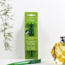 Load image into Gallery viewer, RECYCLED DRINKS BOTTLE PENS, MAKE A MARK – GREEN stationary OH MY GOOD Ireland