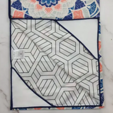 Load image into Gallery viewer, RECYCLE BOTTLES WITH OUR YOGA MAT TOWEL - BLUE MANDALA Exercise & Fitness OH MY GOOD Ireland