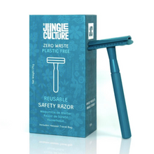 Load image into Gallery viewer, TEAL REUSABLE SAFETY RAZOR Health and beauty OH MY GOOD Ireland