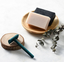Load image into Gallery viewer, TEAL REUSABLE SAFETY RAZOR Health and beauty OH MY GOOD Ireland
