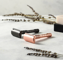 Load image into Gallery viewer, GUN METAL CHROME PLATED REUSABLE SAFETY RAZOR Health and beauty OH MY GOOD Ireland