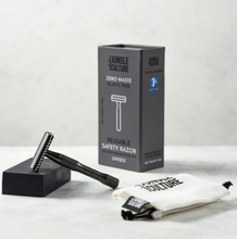 Load image into Gallery viewer, GUN METAL CHROME PLATED REUSABLE SAFETY RAZOR Health and beauty OH MY GOOD Ireland