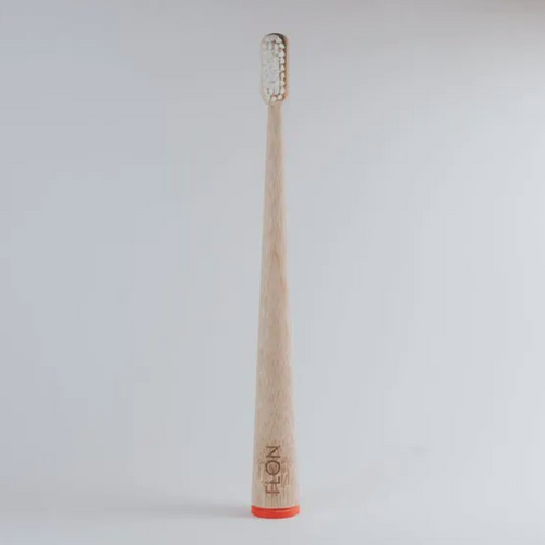 BAMBOO TOOTHBRUSH - RED (ADULT) Toothbrushes OH MY GOOD Ireland
