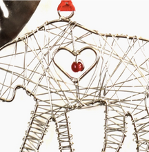 Load image into Gallery viewer, WRAPPED WIRE MOOSE ORNAMENT- FAIR TRADE Seasonal & Holiday Decorations OH MY GOOD Ireland