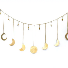 Load image into Gallery viewer, MOON GARLAND- FAIR TRADE mobile decoration OH MY GOOD Ireland
