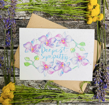 Load image into Gallery viewer, Deepest Sympathy Plantable Card