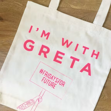 Load image into Gallery viewer, Greta Salvaged Fibre Tote (Pink)
