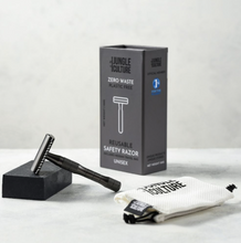 Load image into Gallery viewer, GUN METAL CHROME PLATED REUSABLE SAFETY RAZOR Health and beauty OH MY GOOD Ireland
