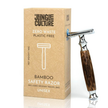Load image into Gallery viewer, DARK BAMBOO REUSABLE SAFETY RAZOR (THICK HANDLE) Health and beauty OH MY GOOD Ireland
