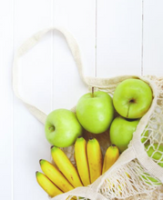 Load image into Gallery viewer, REUSABLE ORGANIC COTTON TOTE BAG grocery bag OH MY GOOD Ireland
