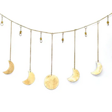 Load image into Gallery viewer, MOON GARLAND- FAIR TRADE mobile decoration OH MY GOOD Ireland

