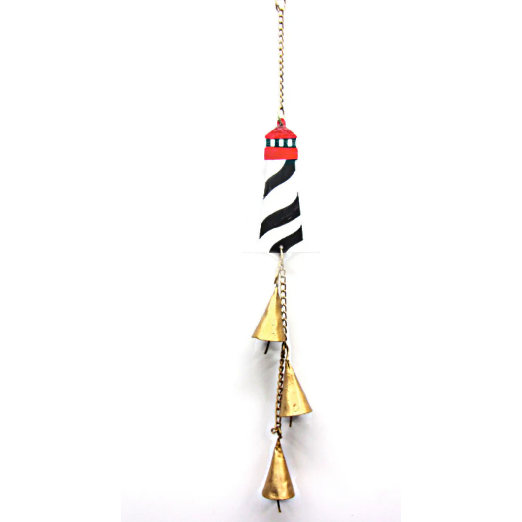 NAUTICAL LIGHTHOUSE CHIME- FAIR TRADE mobile decoration OH MY GOOD Ireland